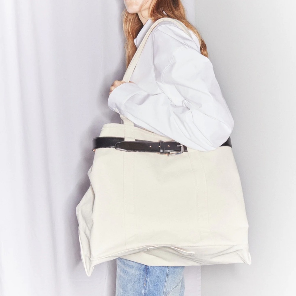 Tibi LL Bean Bag Tote - Picture 3 of 12